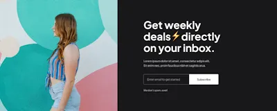 Call to Action Component - Figma UI Design Element