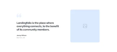 Testimonial Component - Figma UI Design Element