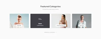 Product Category Component - Figma UI Design Element