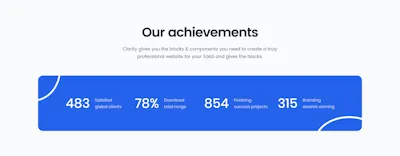stats Component - Figma UI Design Element