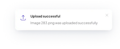 Notification 1 Component - Figma UI Design Element