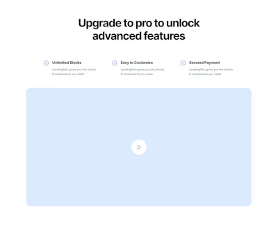 Section Component - Figma UI Design Element