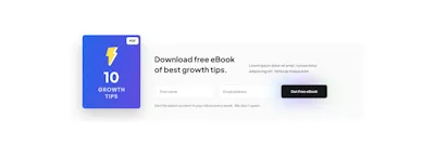 Newsletter Component - Figma UI Design Element
