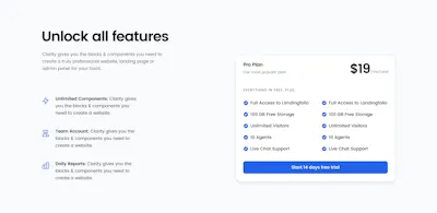 Pricing Component - Figma UI Design Element