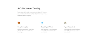Features Component - Figma UI Design Element