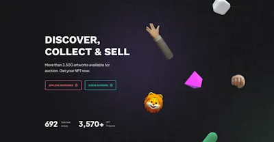 Hero Component - Figma UI Design Element