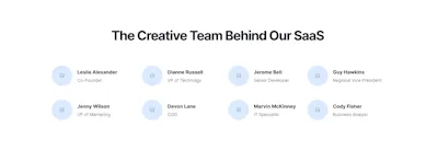 Team Component - Figma UI Design Element