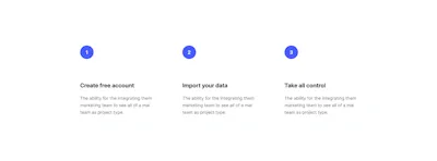 How it works Component - Figma UI Design Element