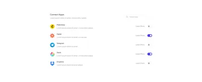 Stacked Table Component - Figma UI Design Element