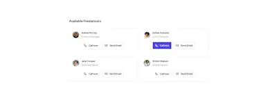 Grid card Component - Figma UI Design Element
