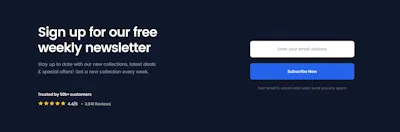 Newsletter Component - Figma UI Design Element