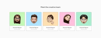 Team Component - Figma UI Design Element