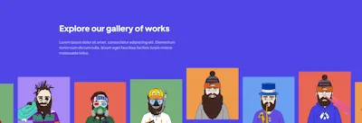 Gallery Component - Figma UI Design Element