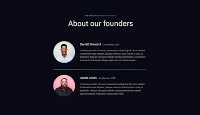 Team Component - Figma UI Design Element