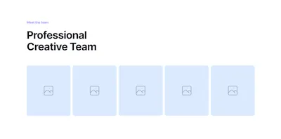 Team Component - Figma UI Design Element
