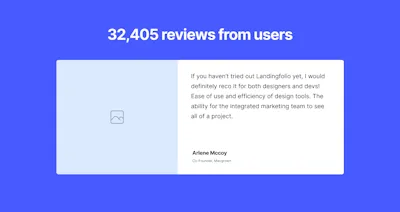 Reviews Component - Figma UI Design Element