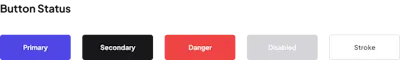 Buttons Component - Figma UI Design Element