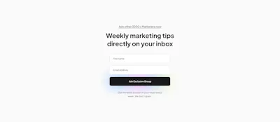 Newsletter Component - Figma UI Design Element