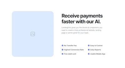 Section  Component - Figma UI Design Element