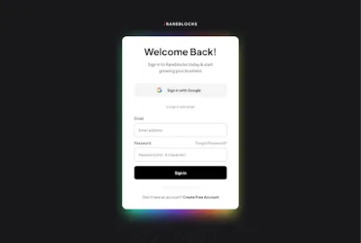 Signin 2 Component - Figma UI Design Element
