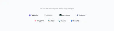 Logo cloud Component - Figma UI Design Element