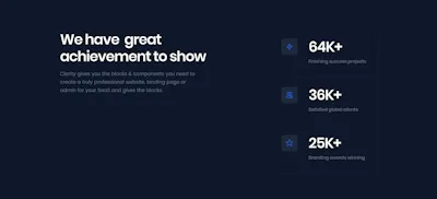 stats Component - Figma UI Design Element