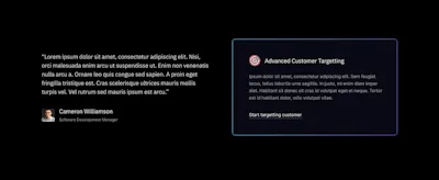 Feature Component - Figma UI Design Element