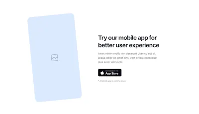 Application Component - Figma UI Design Element