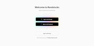 Signin 3 Component - Figma UI Design Element