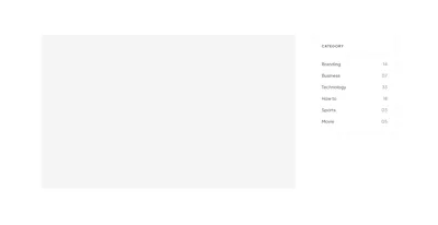 Sidebar category Component - Figma UI Design Element