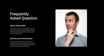FAQ Component - Figma UI Design Element