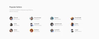 Author Component - Figma UI Design Element