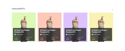 Marketplace Items Component - Figma UI Design Element