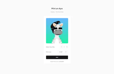 Checkout Component - Figma UI Design Element