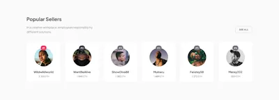 Author Component - Figma UI Design Element