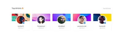 Author Component - Figma UI Design Element