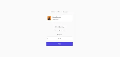 Mint Component - Figma UI Design Element