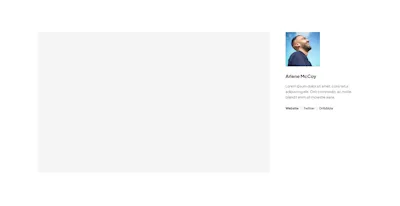 Sidebar author Component - Figma UI Design Element