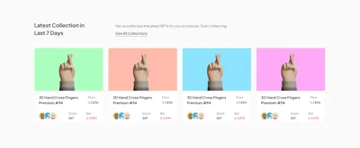Marketplace Items Component - Figma UI Design Element