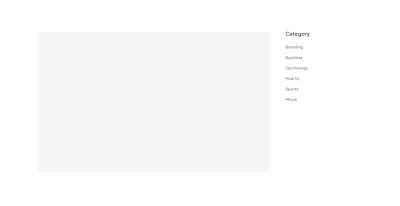 Sidebar category Component - Figma UI Design Element