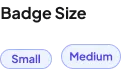 Badge Size Component - Figma UI Design Element