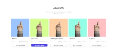 Featured Drops Component - Figma UI Design Element