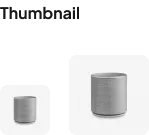 Thumbnail Component - Figma UI Design Element
