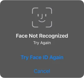 FaceID Component - Figma UI Design Element