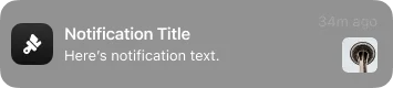 Notification Component - Figma UI Design Element