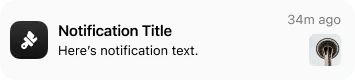 Notification Component - Figma UI Design Element