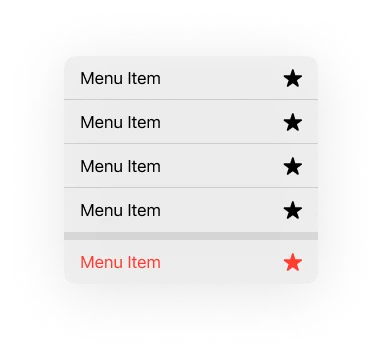 ContextualMenu Component - Figma UI Design Element