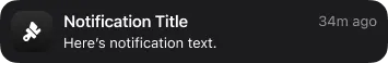 Notification Component - Figma UI Design Element