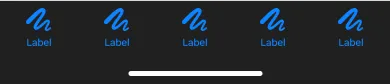 TabBar Component - Figma UI Design Element