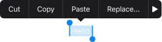 TextSelection Component - Figma UI Design Element